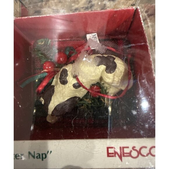 Enesco “Winter Nap” & Gilmore Designs “A Holiday Hi” Ornaments Vintage - Picture 8 of 9
